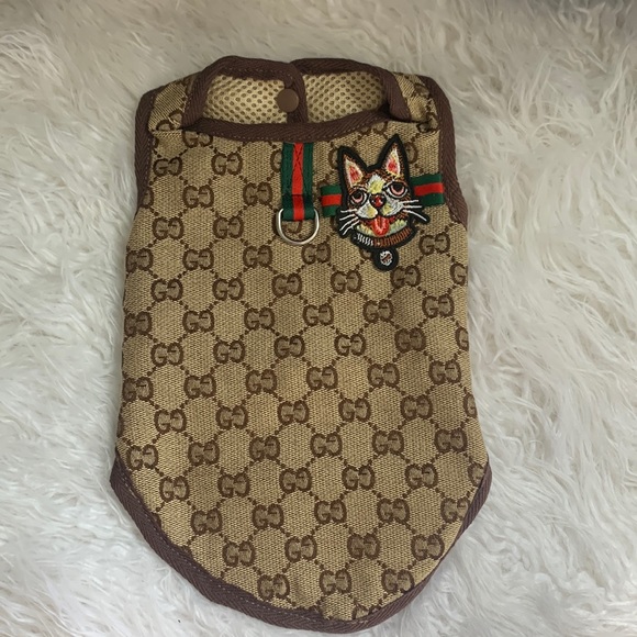 Dog luxury harness dress 14”W 11”L